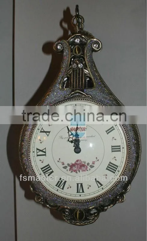 large metal wall clock wholesale wall clocks hanging home decoration craft wood wall clock