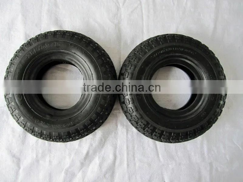 3.50-4 plastic rim wheelbarrow wheel