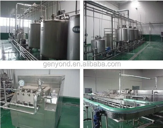 dairy machine Manufacture Cow Milk Production Line Milk Production Line/ Sweetened Condensed Milk Processing Machine ice cream filling
