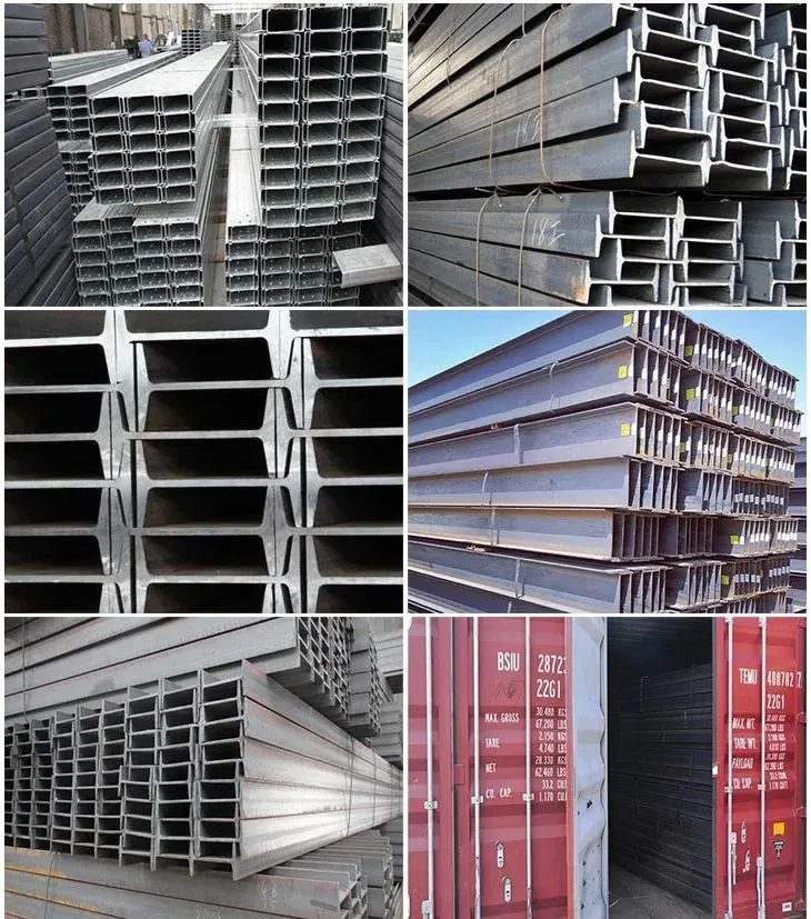 Hot Sale European Q235 Galvanized Steel H-Beams HEA HEB IPE Hot Rolled Construction Material for Structure Building ASTM Cutting