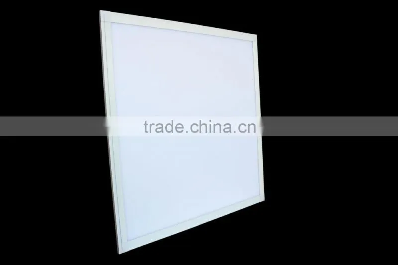 DLC UL listed white frame 6000lm 4000 K led flat panel lights