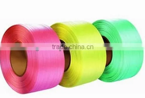 Green PET Strap For Machine Packing