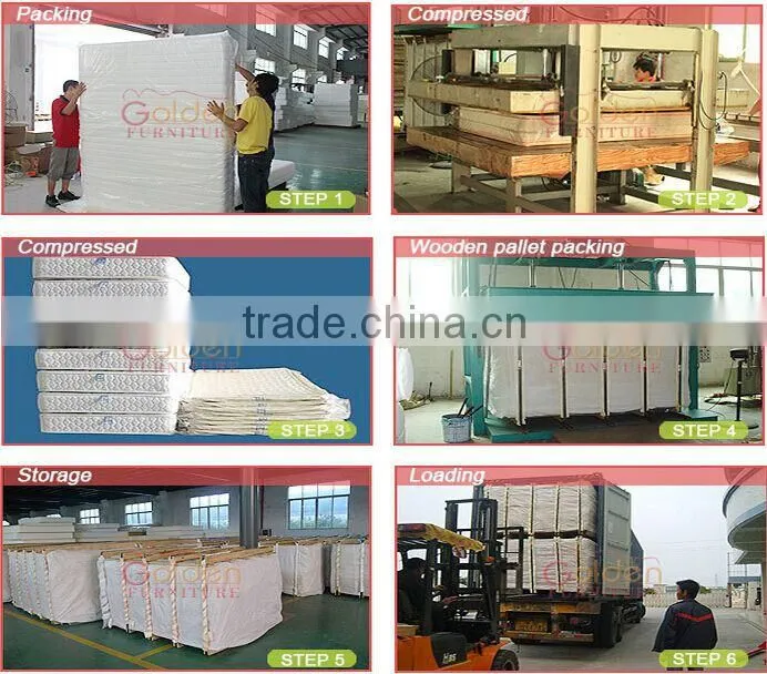 Gel memory foam mattress used mattresses for sale CF16-06#
