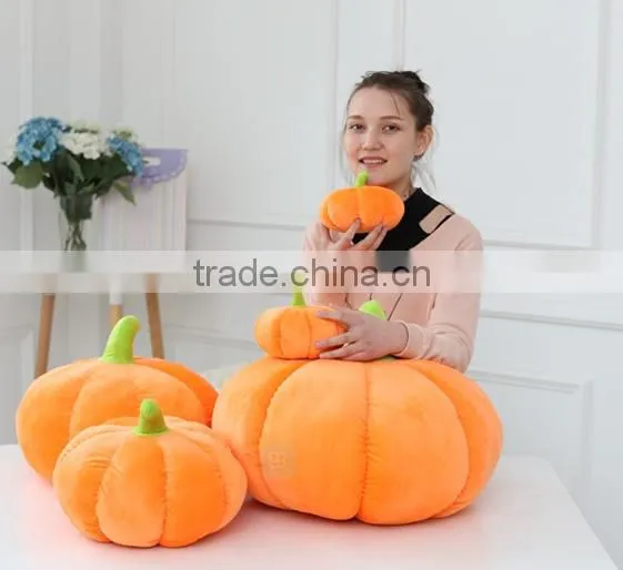 Home Decorative Pumpkin Vegetable Suffed Pillow Wholesale Different Size Pillow