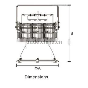 High bay 500w LED industrial light