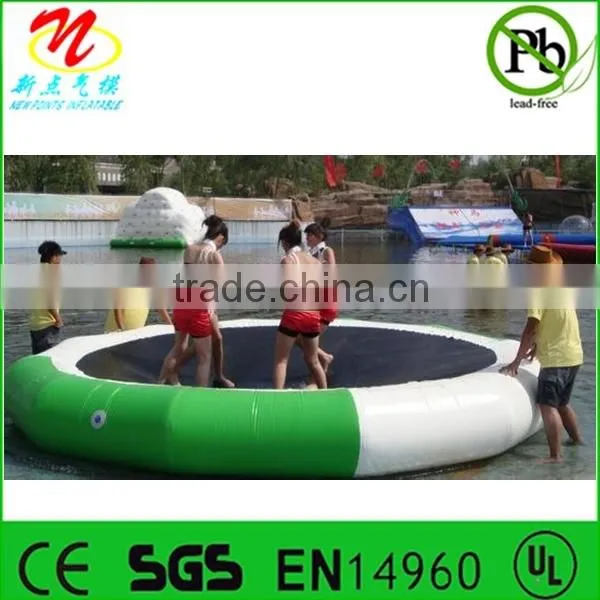 Inflatable rebound water bouncer inflatable bounce platform