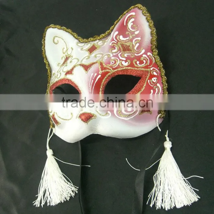 Sexy Animal Cat Mask For Carnival Hand Made Perfect Pattern