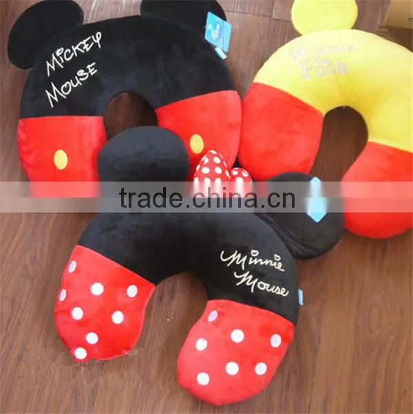 Lovely Design U Shape Cute Plush Cat Neck Pillow