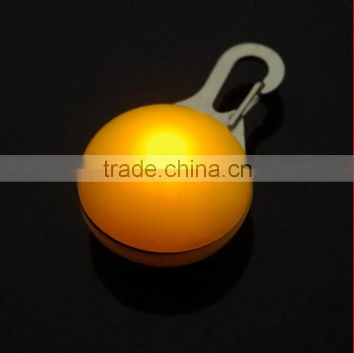 2016 LED Nylon Pet Dog Cat Collar Dog Flashing Clip On Collar Led Light Charm Id Tag Flash Or Glow Modes