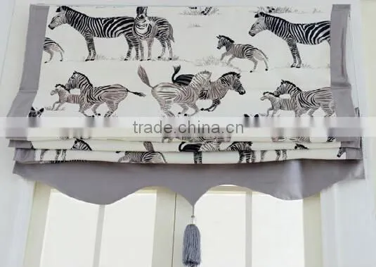 chinese style curtains factory Roman blinds supplier