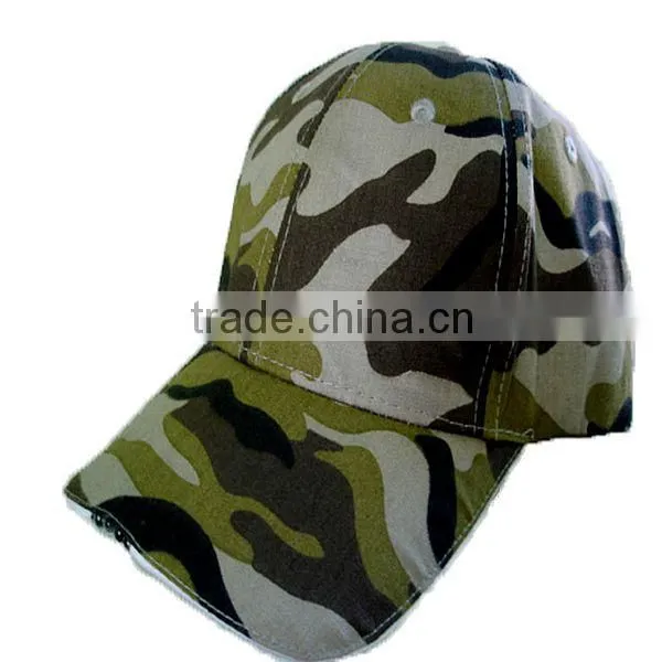 Custom unique 100%cotton baseball hat with metal patch