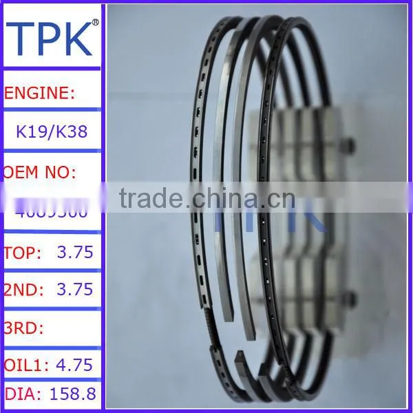 N14 engine piston ring set,3804500 4089489 4024942