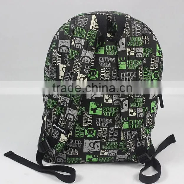 2015 new design school backpack from China