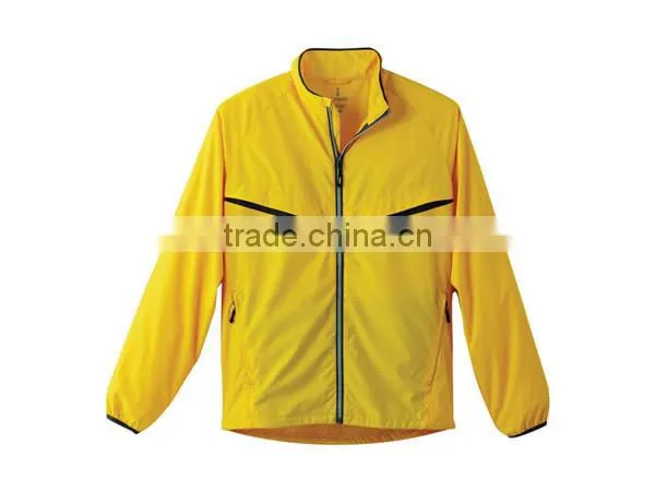 red light sports polyester rain jacket