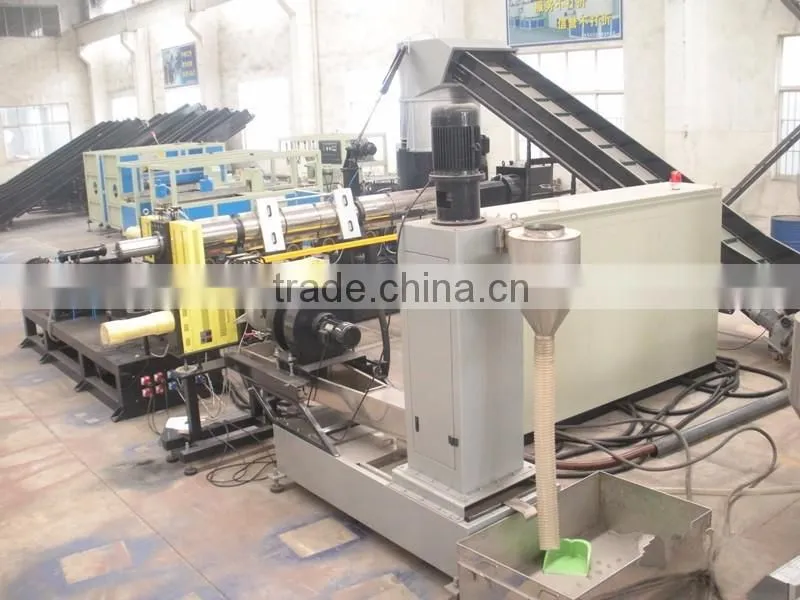 Single screw extruder and double screw extruder