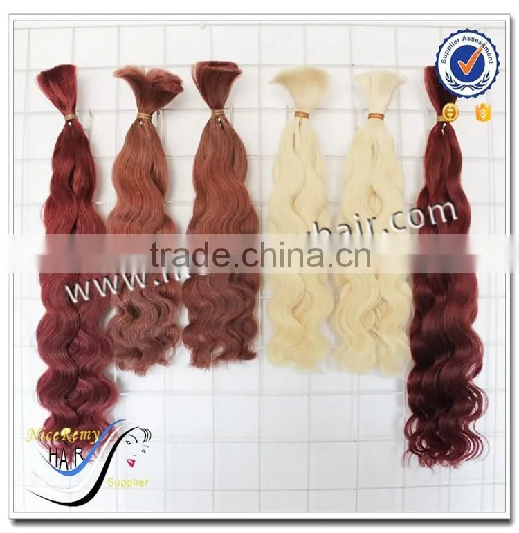 wholesale european bulk hair for braiding 100% human hair braiding hair for wig making