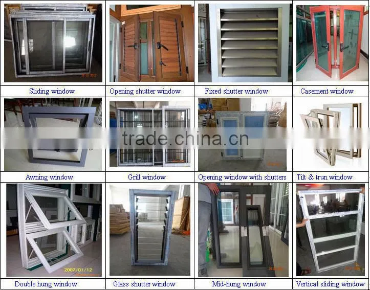 China Manufacture Double Glazed Sliding Aluminium Window(Factory)