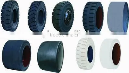 forklift solid tire solid tire pneumatic Forklift tires
