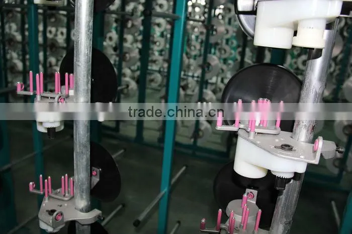 KFD yarn tensioner unit for heavy yarn