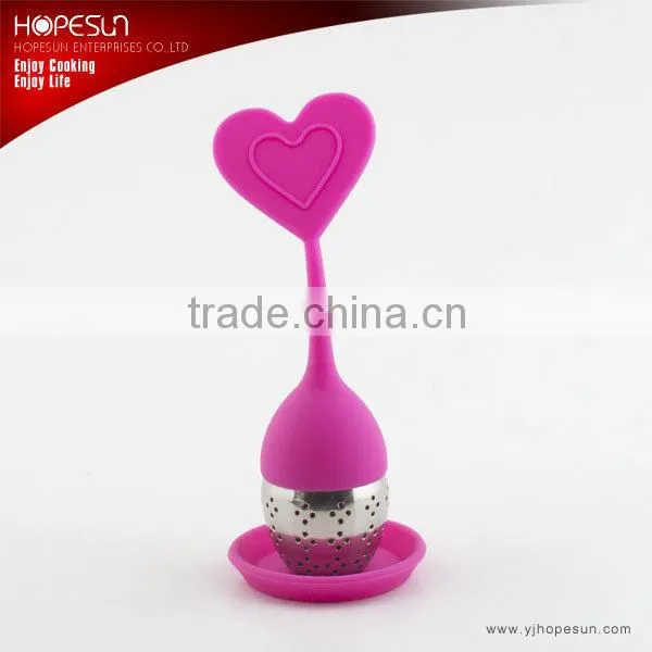 HS-TI072 food grade silicone tea infuser