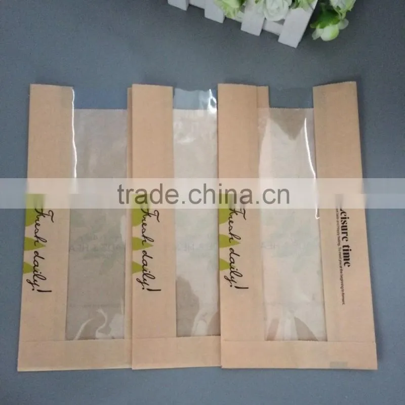 Guangxi factory made kraft paper bag for bread
