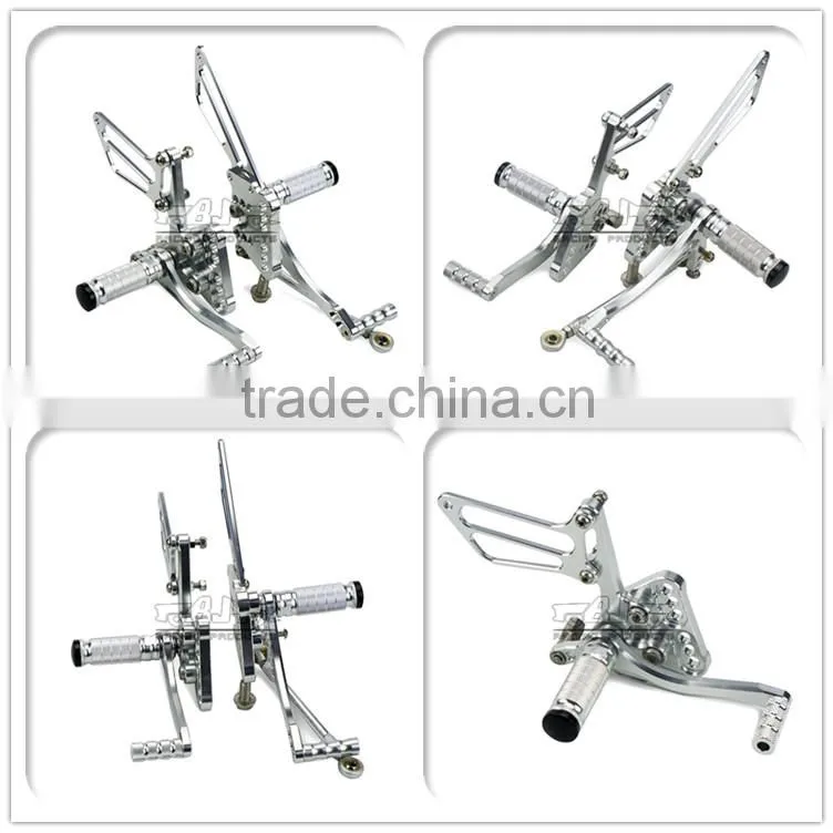 ARS-K5 Special Design CNC Adjustable Front Rider footrests motorcycle for Suzuki GSXR 1000 05-06
