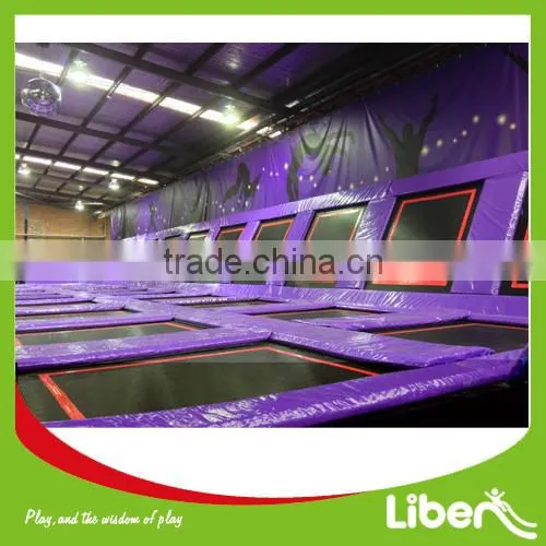 Large Indoor Cheap Rectangle Standard Trampolines for Amusement Park LE.BC.051
