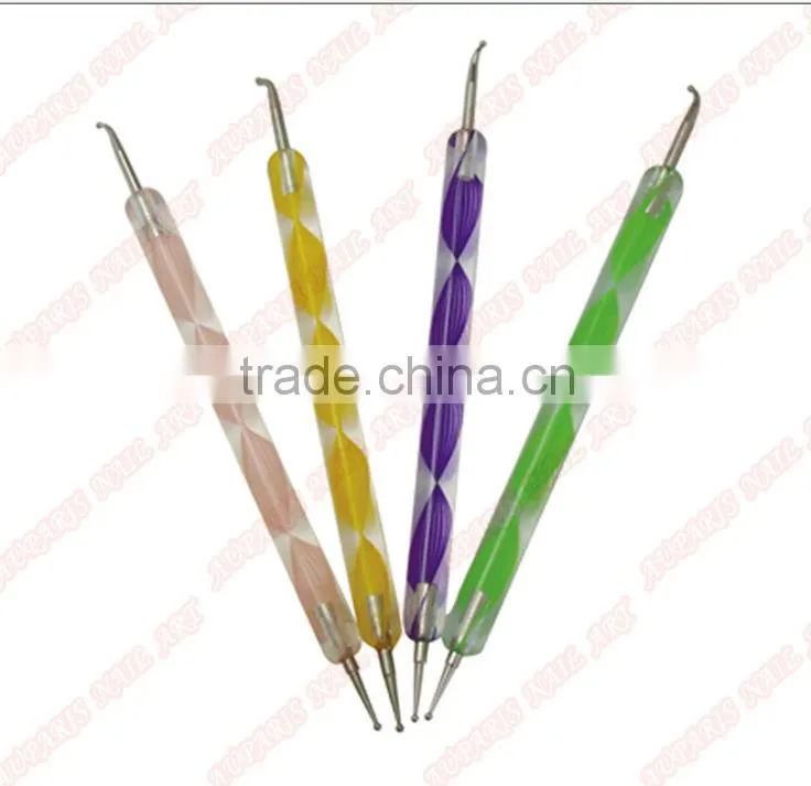 5pcs* 2 Way Nail Art Tool Set PRO Marbleizing nail dotting tool/Nail Dotting Tool