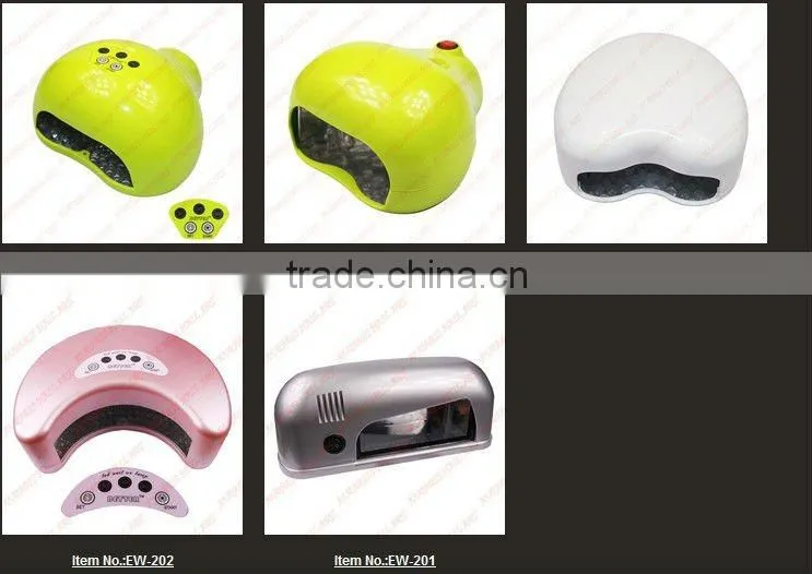 Led nail uv lamp for dryer Pink UV Lamp 36W 110V Gel Curing Nail Art (EU Plug) with 4pcs 365nm UV Bulb 80814a