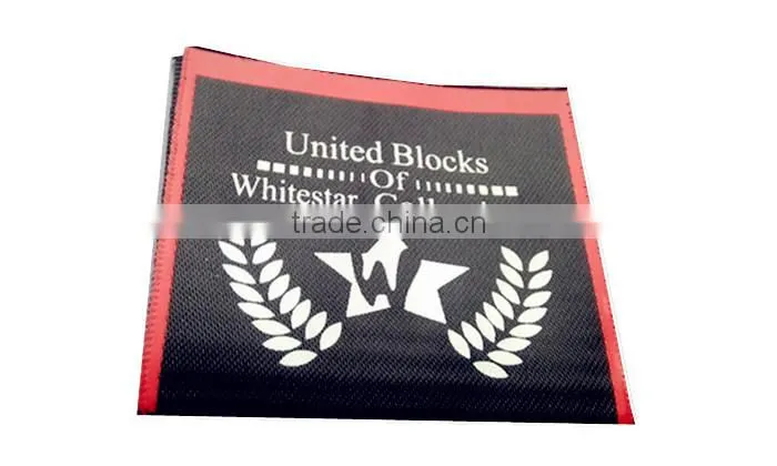 Fabric label maker custom good quality garment label for jeans