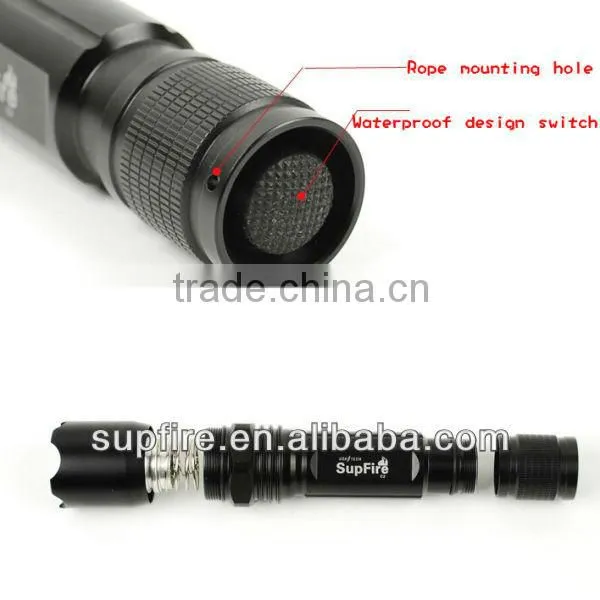 SupFire C2 water-resistance led torch