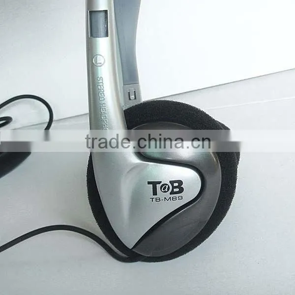 China wholesale lightweight slim double sided long wire headphone jack for computer