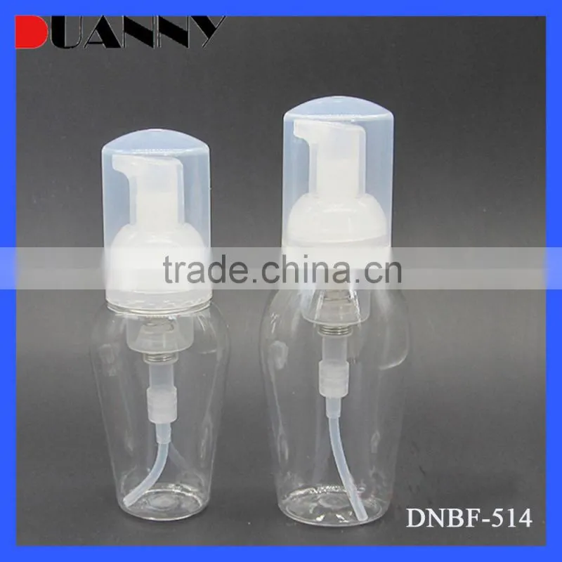 40Ml 50Ml 80Ml Plastic Cosmetic Pet Bottle With Foam Pump