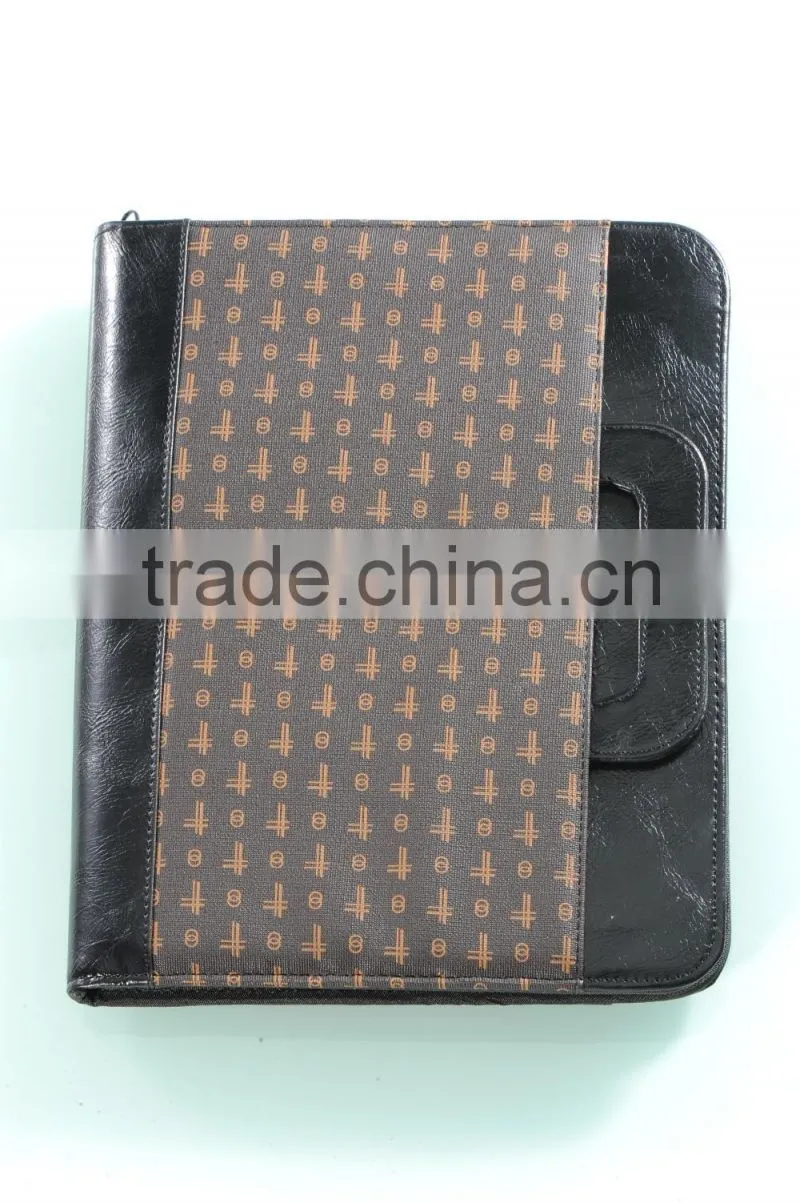 China Supplier Good Quality Custom A4 Leather Folder
