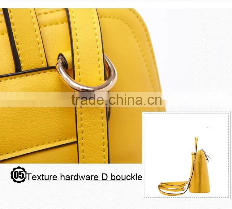 China suppliers alibaba wholesale newest design colorful girls leather back pack