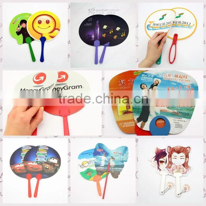 Asia feature summer essential plastic hand fans small hand fans