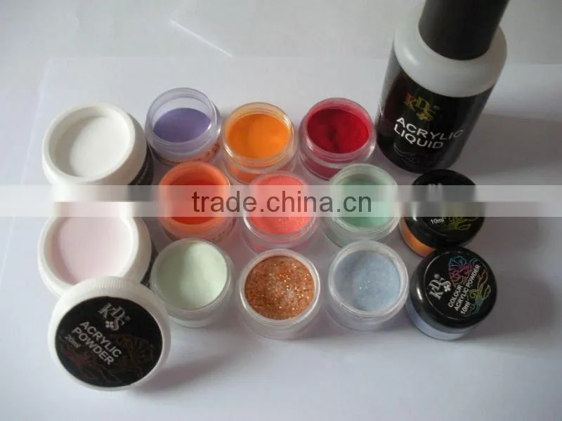 Peach Color Acrylic Powder For Nail