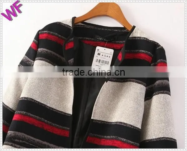 Custom Women Blazer Stripe woman suit