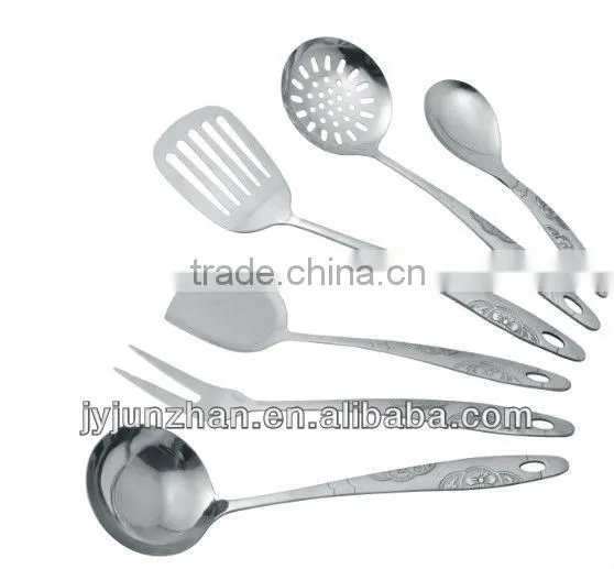 7pcs Stainless Steel Kitchen tools made in Jieyang factory directly
