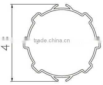 galvanized steel octagonal tube