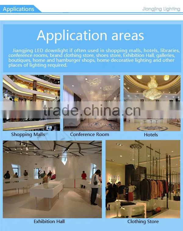 CE ROHS Led Ceiling Downlight Smd 7w 10w 12w 15w 18w Dimmable Led Lights For Home office using