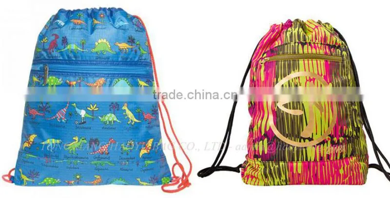 Alibaba China fancy back pack bag with zipper