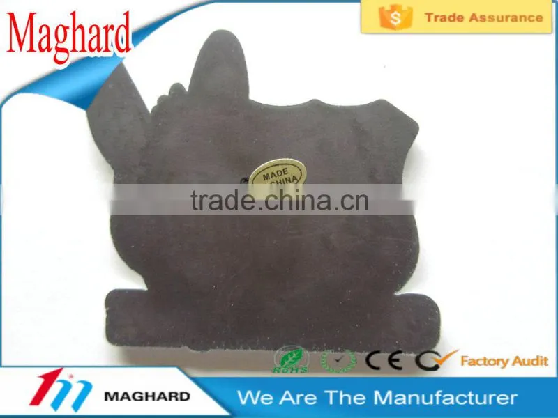 animal letter 3D polyresin fridge magnet