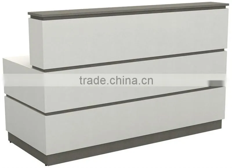 Commercial use office reception desk furniture counter design cheap furniture