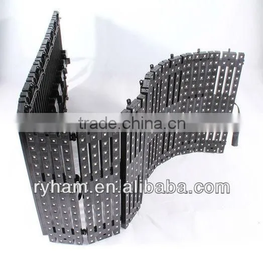 programmable see through led display flexible