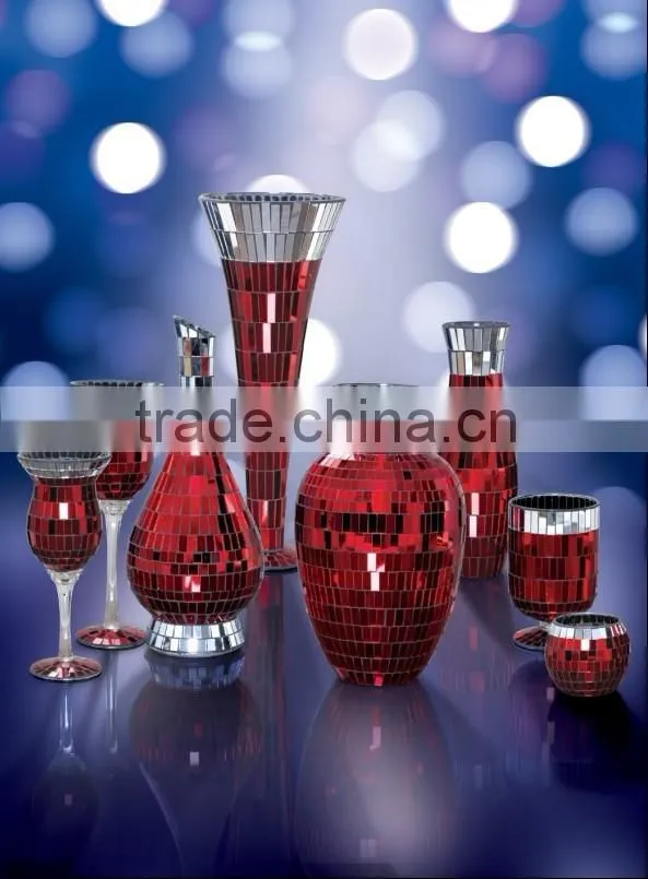 glass home decoration vase