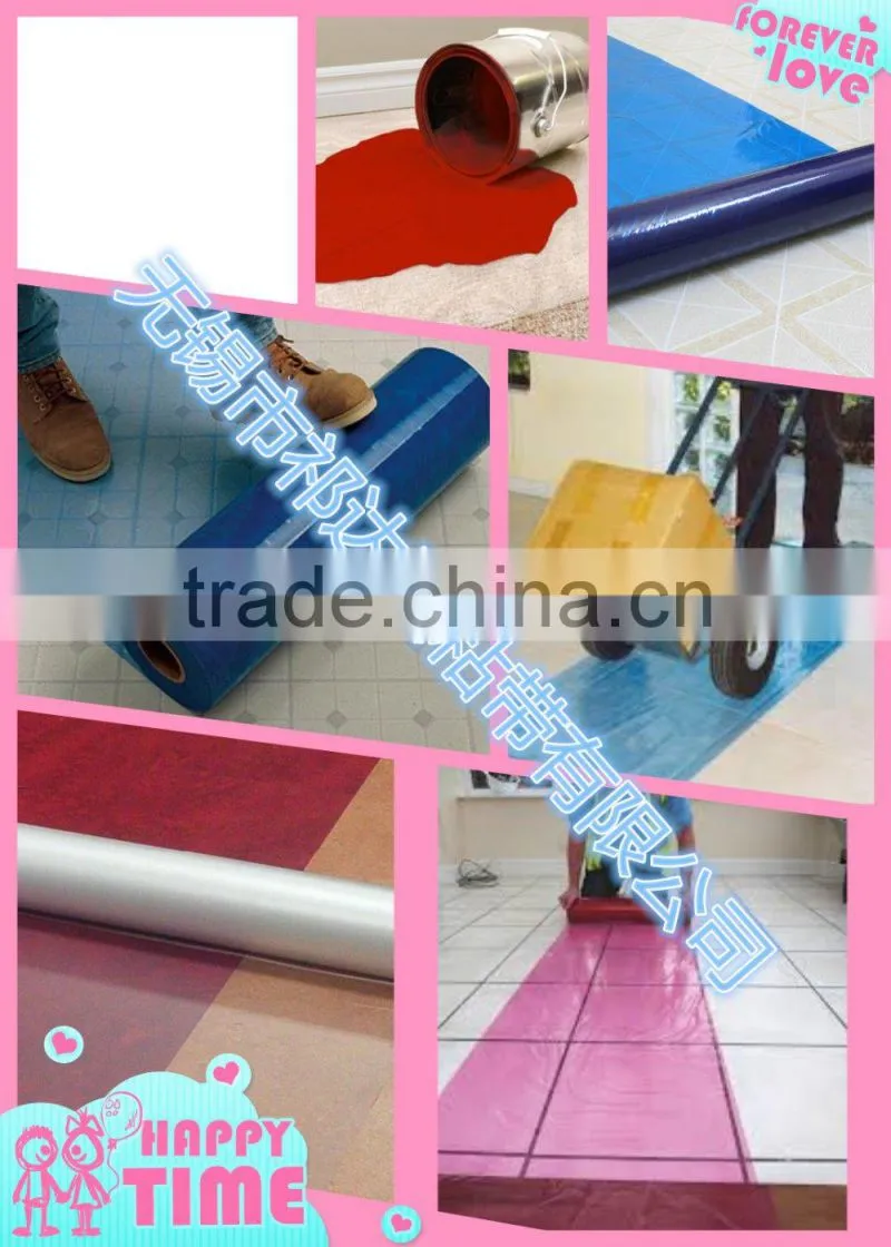 Flooring protective film