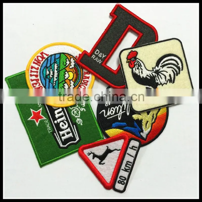 fashional embroidery woven badges