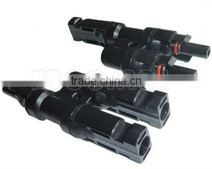 MC4 Solar Connector T Branch Connector Male & Female Kit For Solar Panel