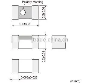 01005 15nH 5% 3.20ohm MuRata LQP02TN15NJ02D SMD Ceramic Chip Inductor Support Types of Inductors